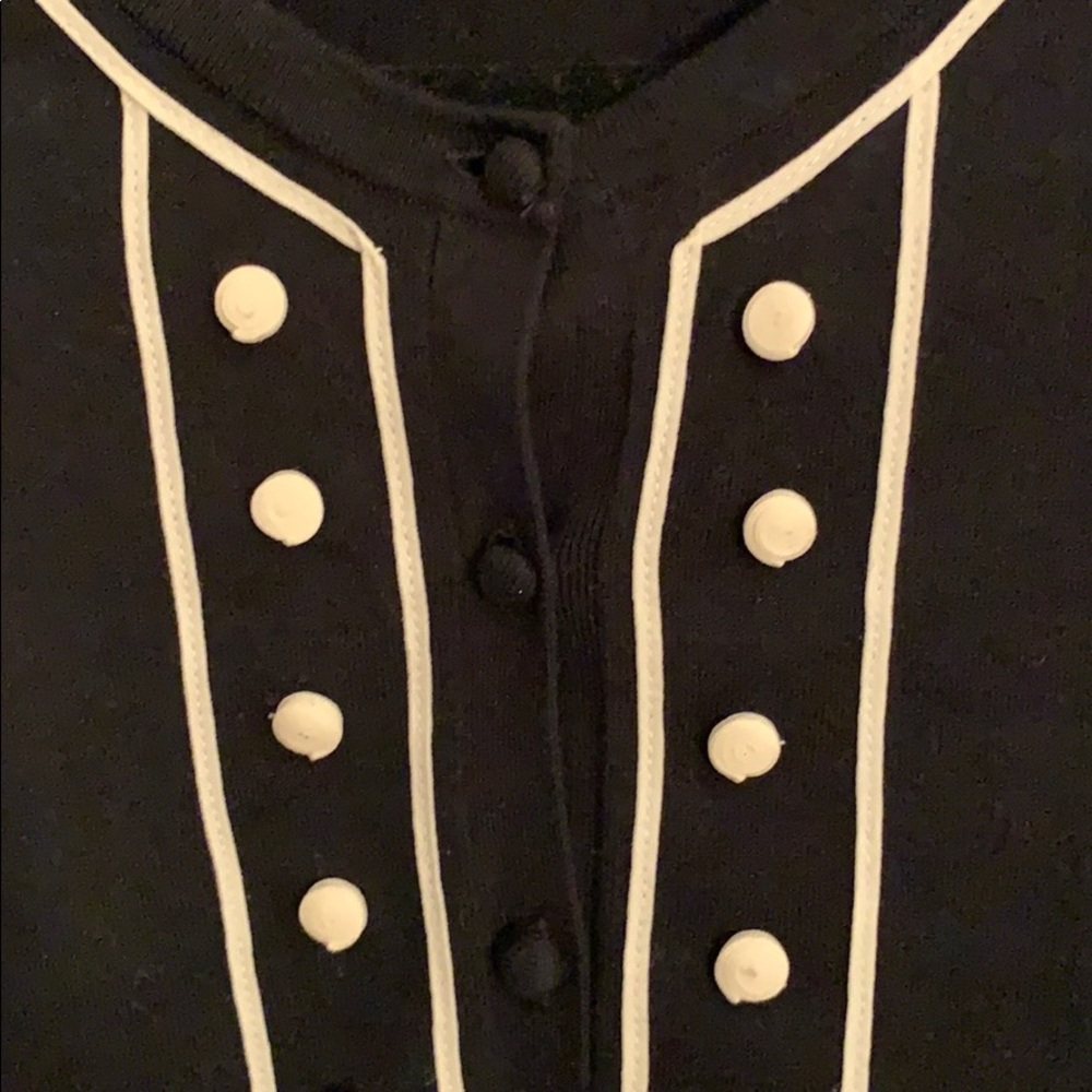 Black and white Banana Republic cardigan - Picture 2 of 4
